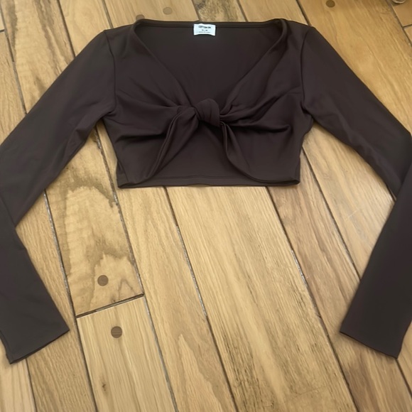 Dark brown, never worn, smooth butter like material - Picture 1 of 2